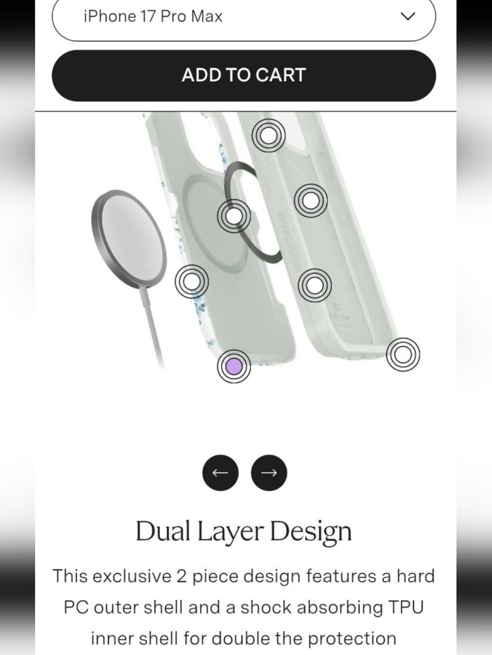VELVET CAVIAR Magsafe Case for iPhone 17 Pro Max RETAIL $40 - Picture 10 of 12